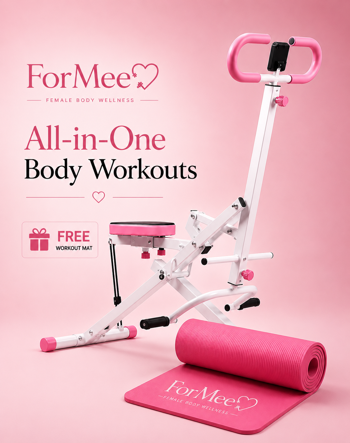 ForMee™ All-in-One Foldable Squat Machine